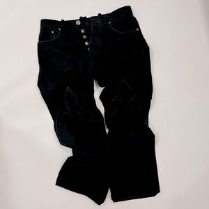 CHROME HEARTS FLOR DE LIS JEANS